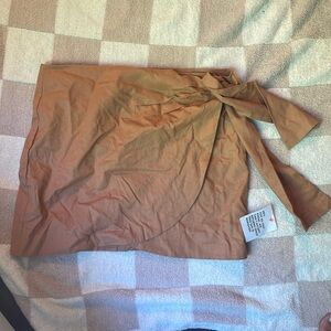 ASOS side tie wrap skirt